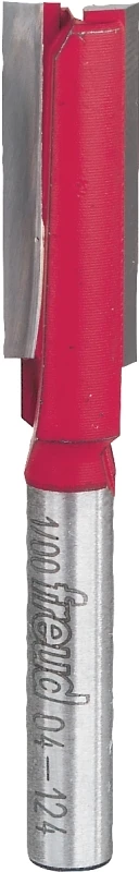 3/8 In. Double Flute Carbide Straight Router Bit, 2-1/2 In. Length