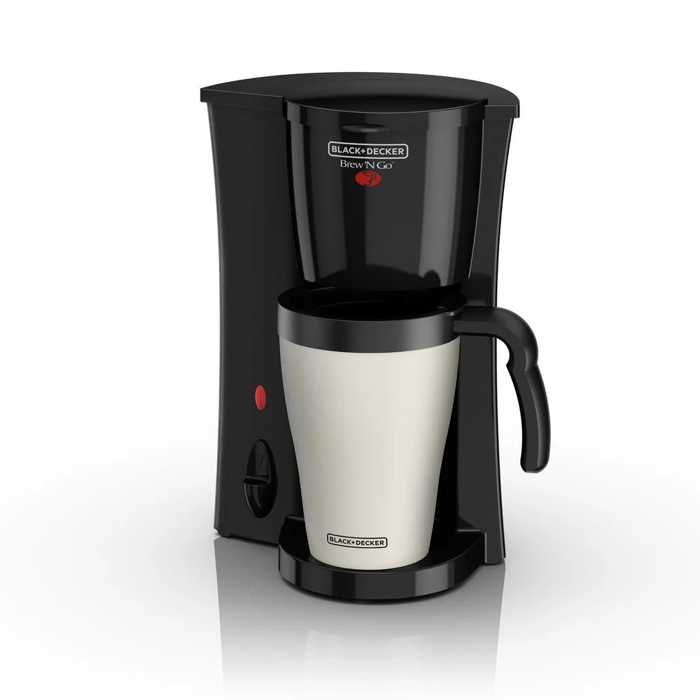 Dcm18 Brew 'n Go Single Cup Coffee Maker With Travel Mug