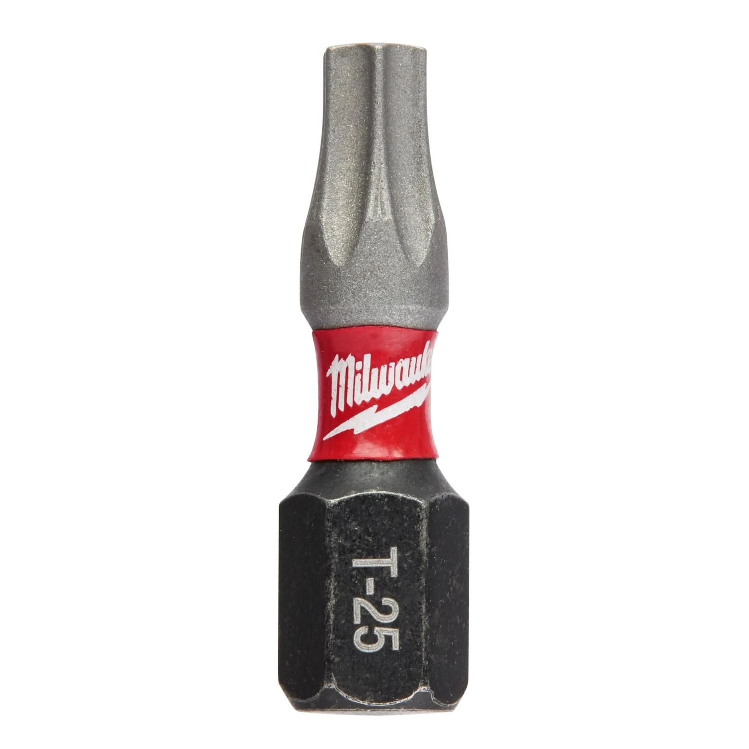 Milwaukee SHOCKWAVE T25 TORX 1 In. Insert Impact Screwdriver Bit (2-Pack)