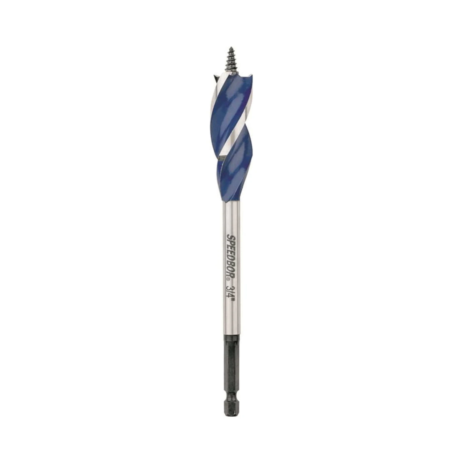3/4 In. X 6 In. Quick Change Auger Bit - Carbon Steel