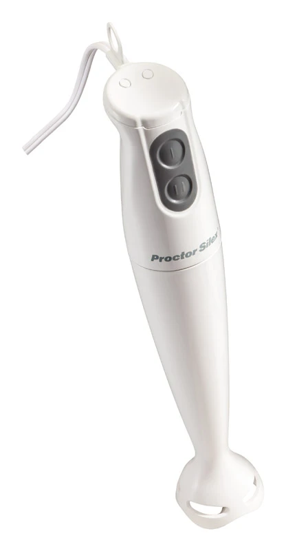 2-speed Hand Blender 150 Watt White Plastic 14 Oz