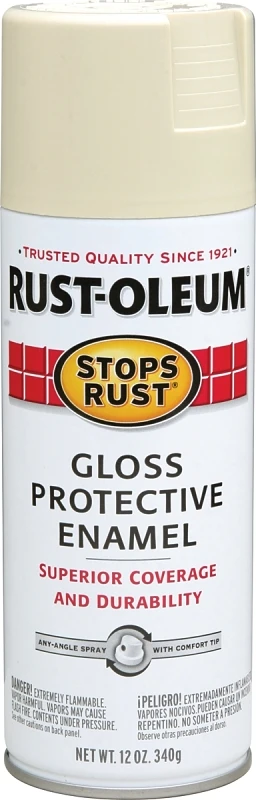 Stops Rust Almond Gloss 12 Oz. Anti-rust Spray Paint