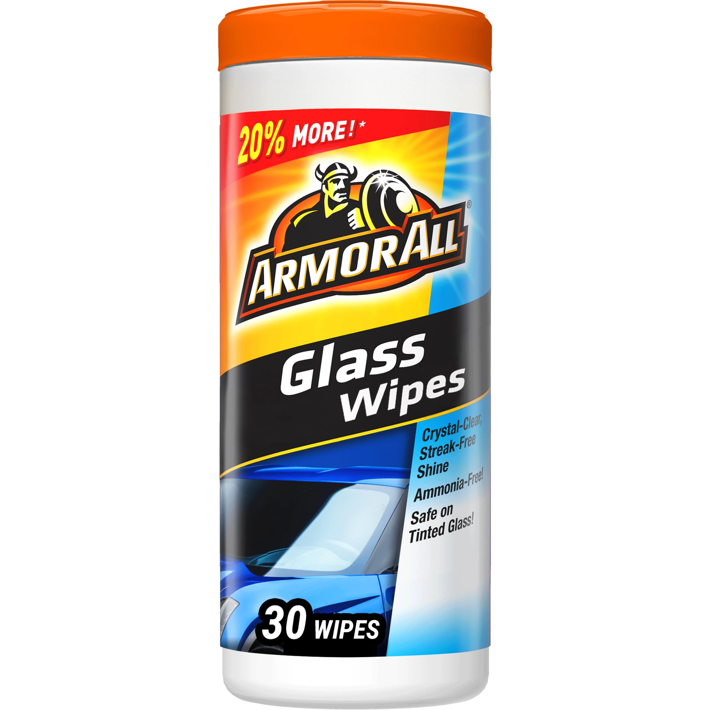 Armor All Auto Glass Cleaner Wipes 30 ct