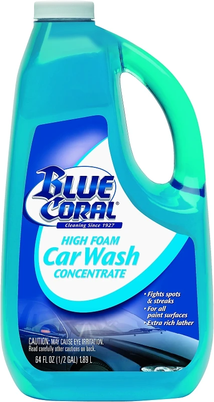 Liquid Car Wash Concentrate, 64 Ounce Bottle