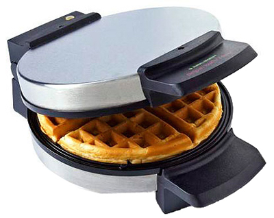 Wmb500 Brushed Silver Stainless Steel Belgian Waffle Maker