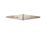Strap Hinge, Heavy Duty, Zinc, 12 In.