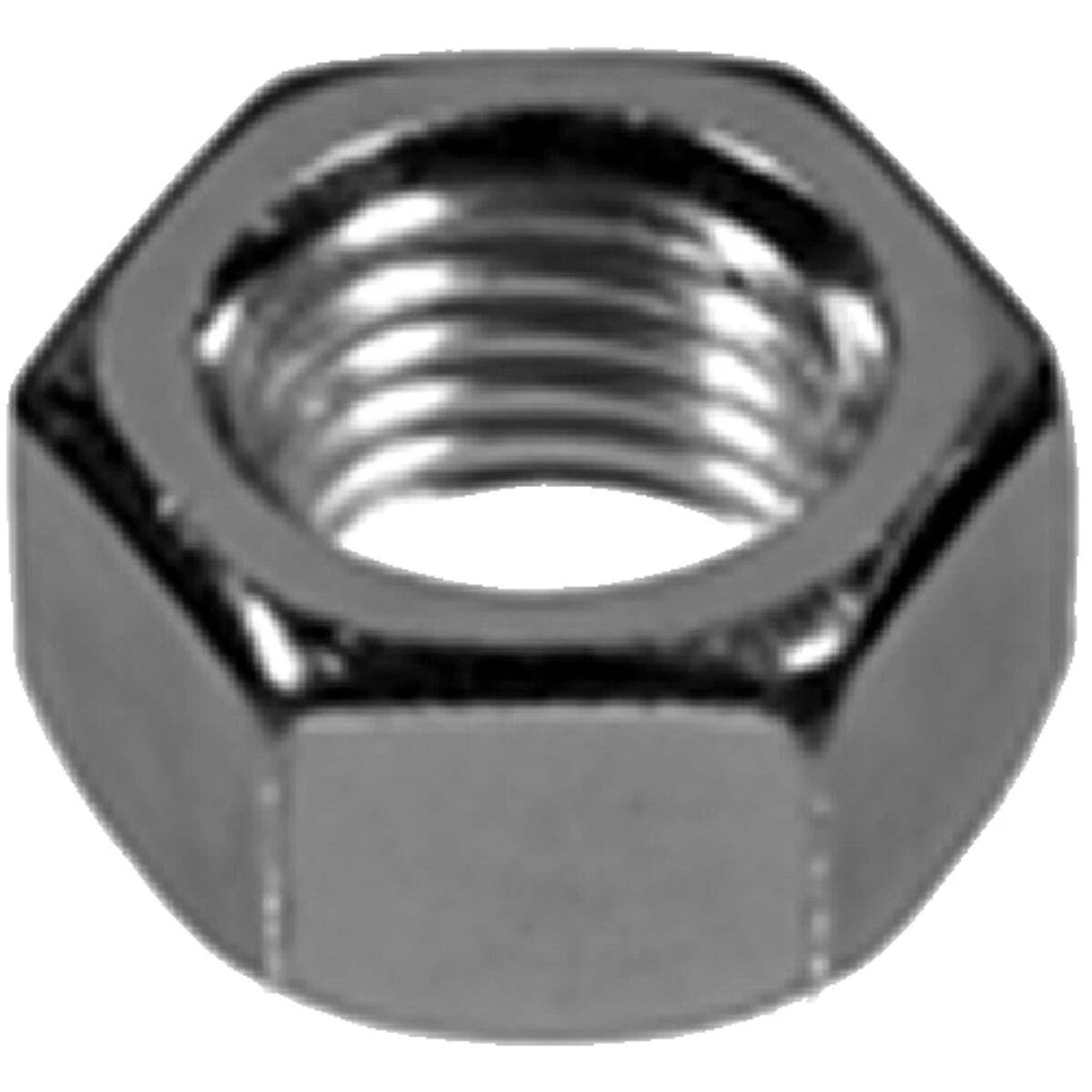 Hillman 1/4 in. Zinc-Plated Steel USS Hex Nut 100 pk Hillman 1/4 in. Zinc-Plated Steel USS Hex Nut 100 pk