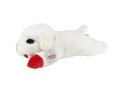 Plush Lamb Chop Dog Toy, 24-inch With Squeaker