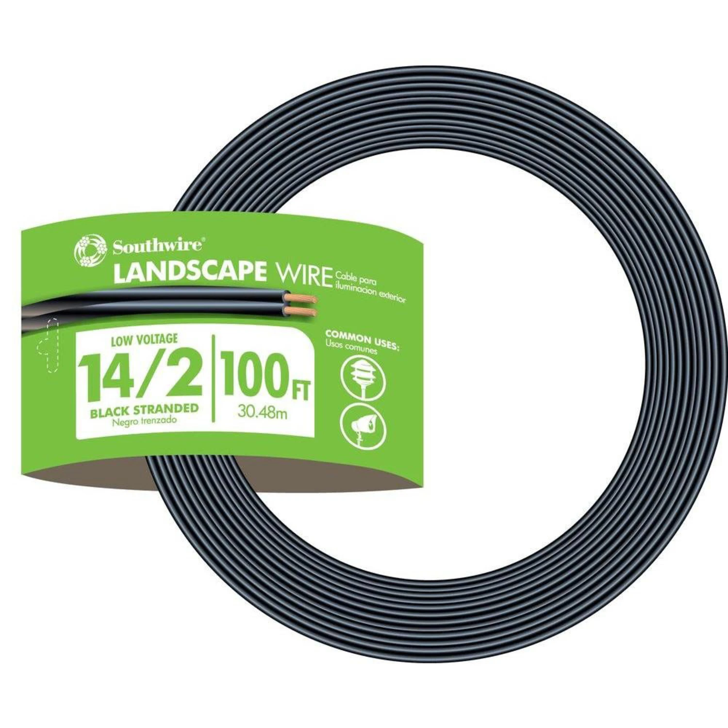 100 Ft. 14/2 Stranded Low Voltage Landscape Lighting Cable