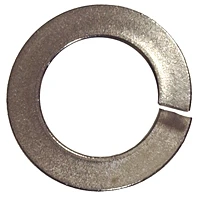 Lock Washer, Medium Split, #10, Stainless Steel, 100-Pk.