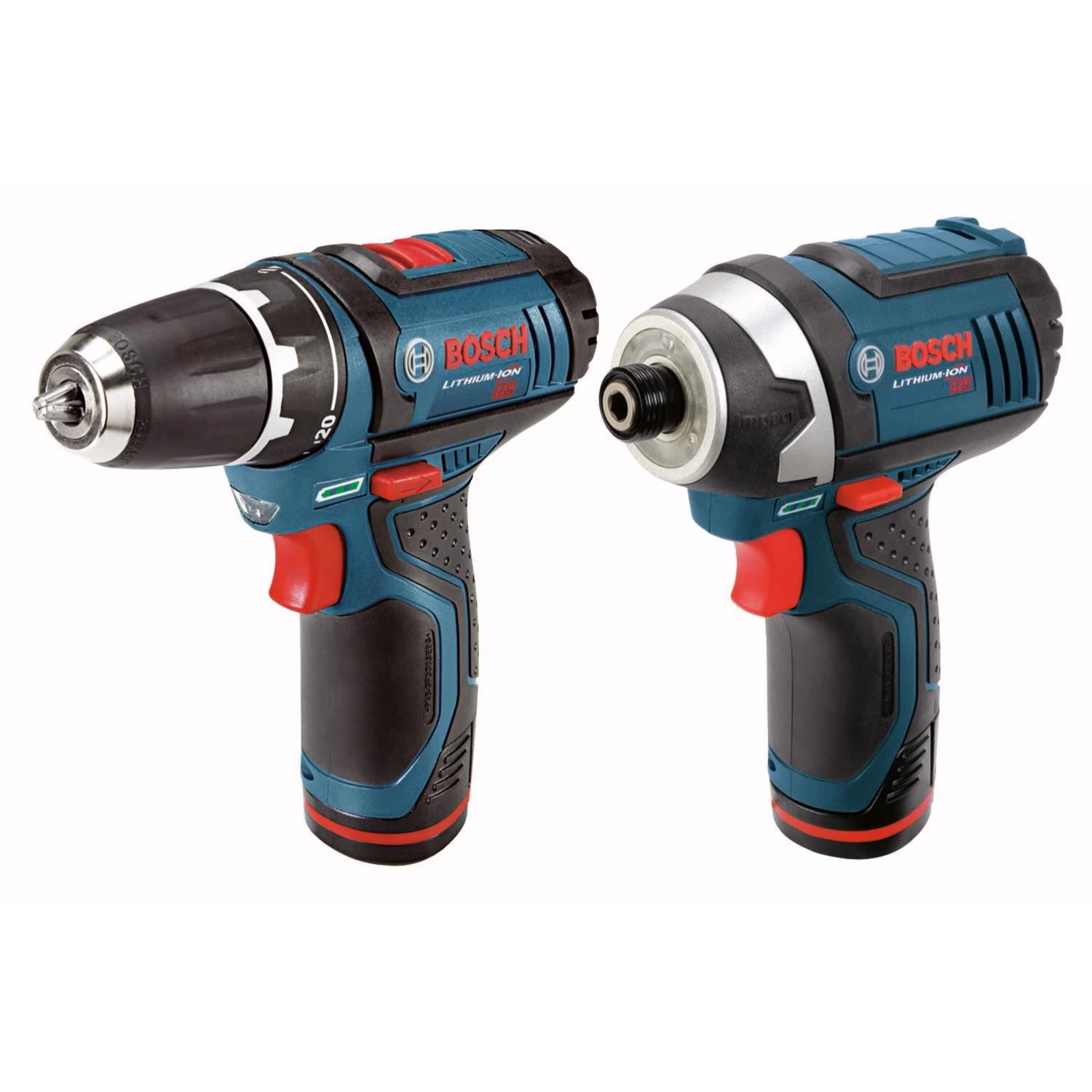 12v Cordless Brushed 2 Tool Compact Drill And Impact Driver Kit Clpk22-120