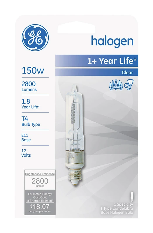 Halogen Quartz Bulb, 150 Watt