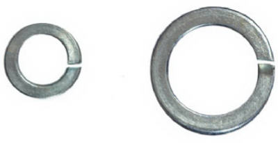 Hillman 5/16 in. D Stainless Steel Split Lock Washer 100 pk Hillman 5/16 in. D Stainless Steel Split Lock Washer 100 pk