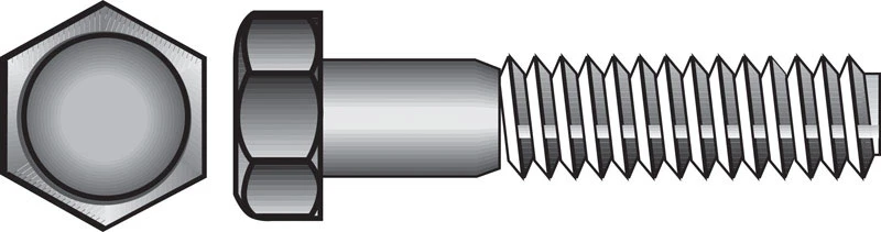 Hillman 1/2 In. x 6 In. Grade 2 Zinc Hex Bolts (25 Ct.)