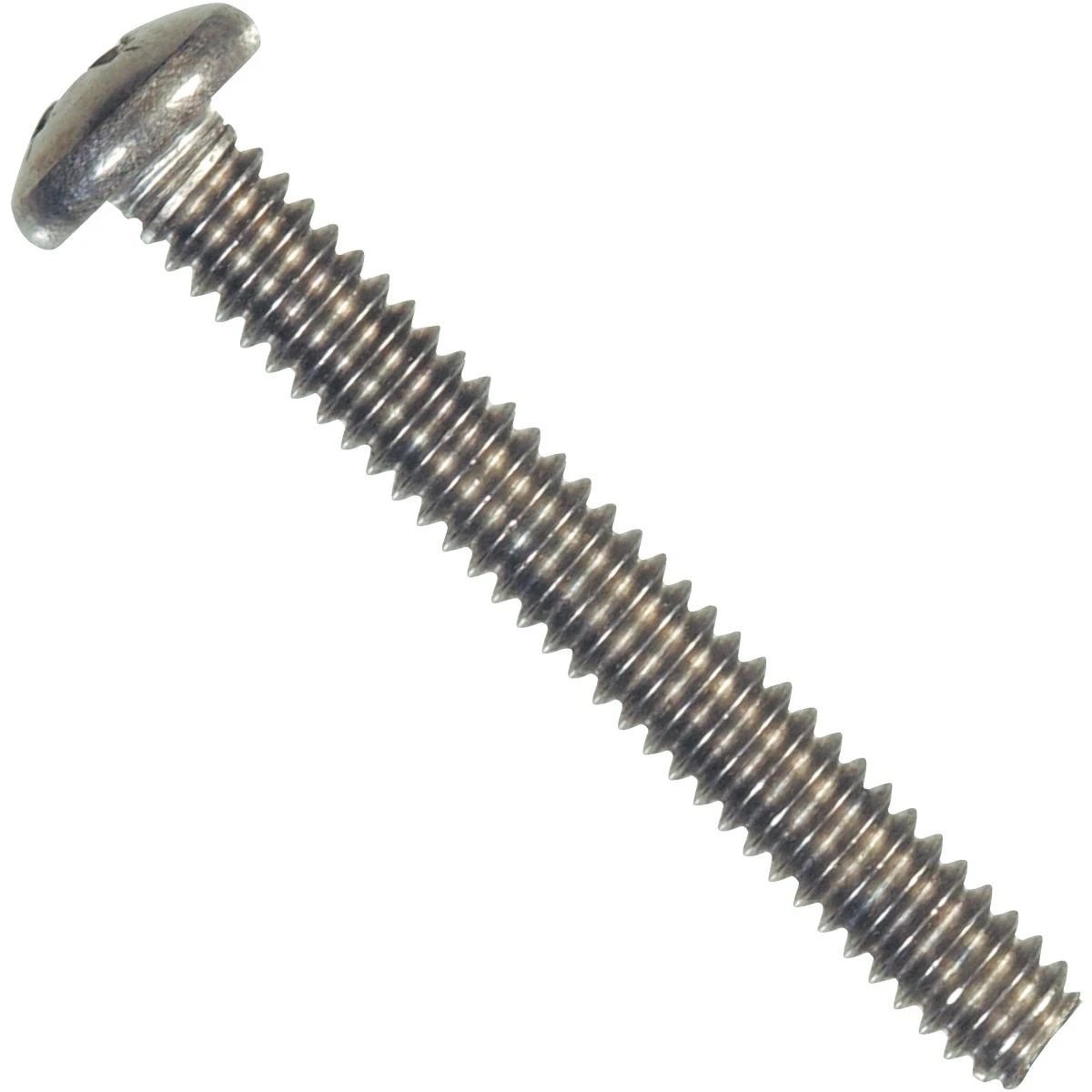 HILLMAN No. 8-32 X 1/2 in. L Phillips Pan Head Stainless Steel Machine Screws 100 pk