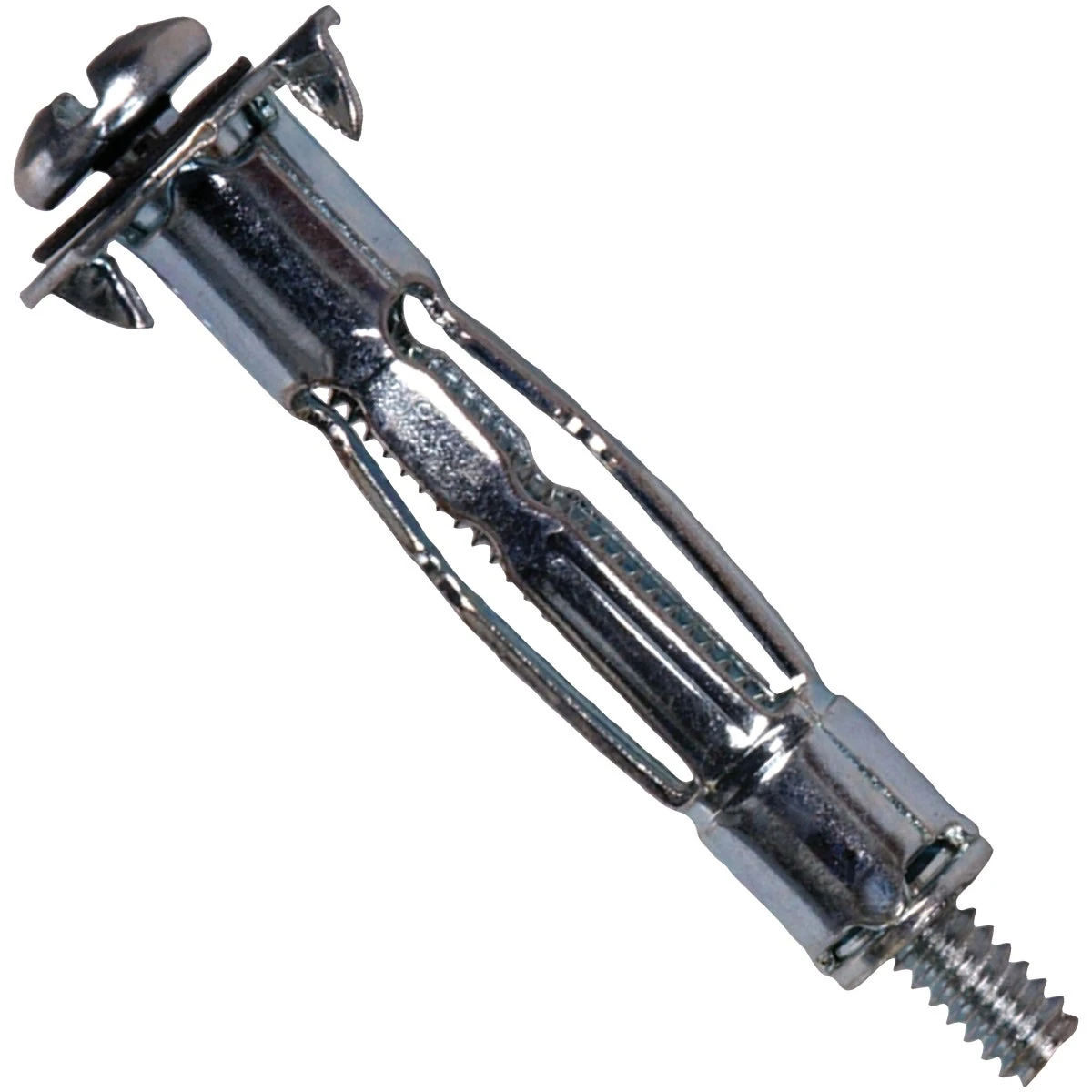 HILLMAN 1/4 in. D X 2.35 in. L Steel Pan Head Hollow Wall Anchors 50 pk