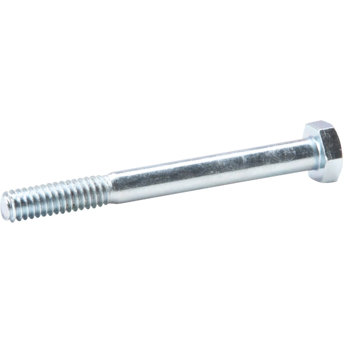 Hex Bolt, Coarse Thread, Low-Carbon Steel, 1/4-20 x 2-1/2 In., 100-Pk.