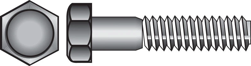 Hillman 3/8 In. x 1-1/2 In. Grade 2 Zinc Hex Bolts (100 Ct.)