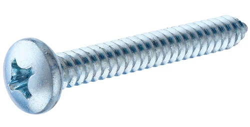 Sheet Metal Screws, Zinc, Phillips Pan Head, #14 x 1-1/4-In., 100-Pk.