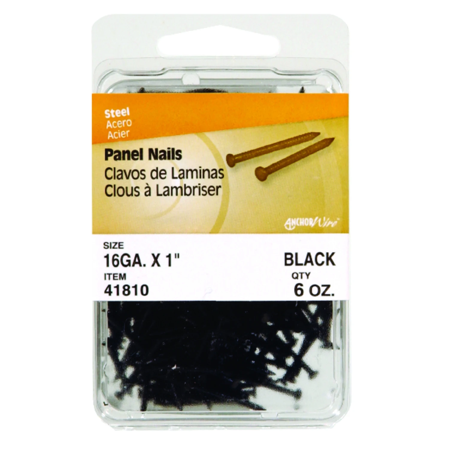 HILLMAN 1-5/8 in. Panel Steel Nail Flat Head