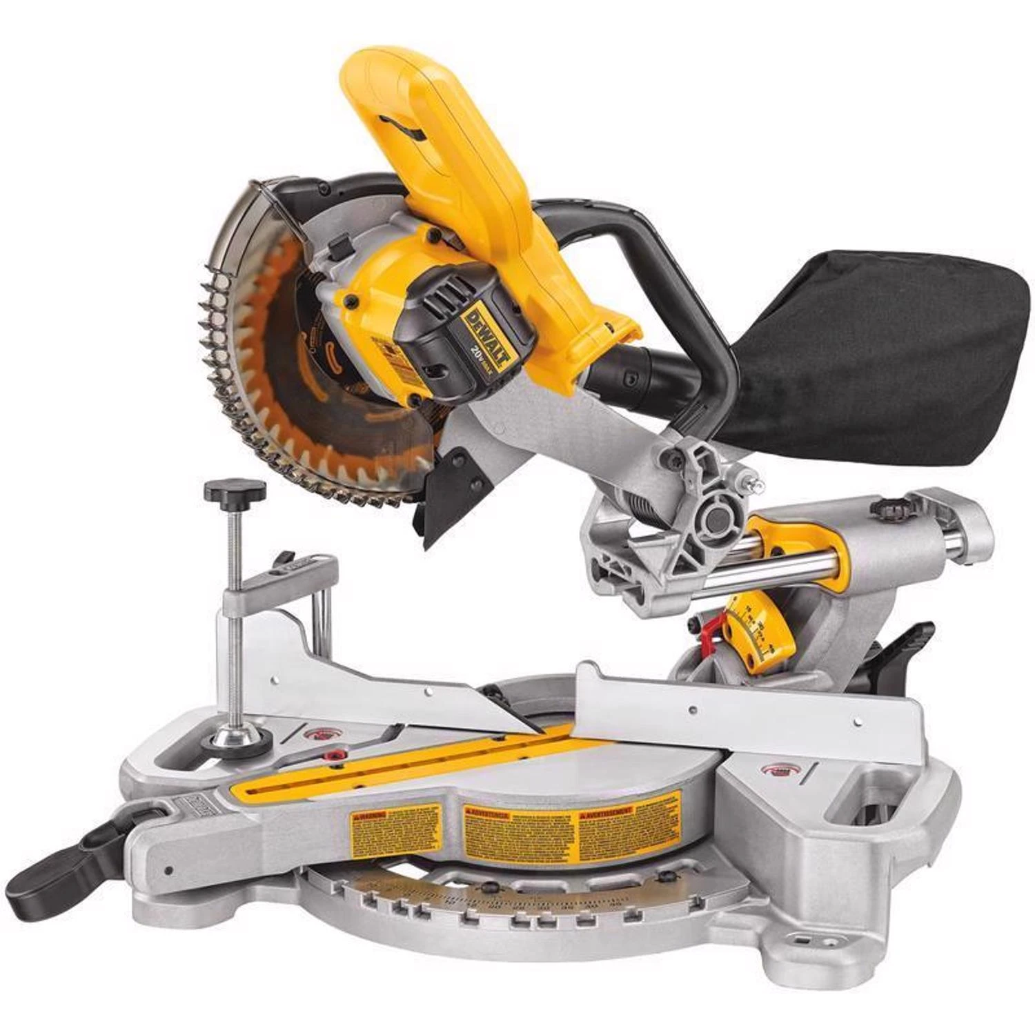 20v Max 7-1/4 In. Cordless Sliding Miter Saw Tool Only Dcs361b