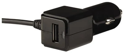 Ahc732bz Dc Usb Car Charger With 6' Micro Usb Cable, Black