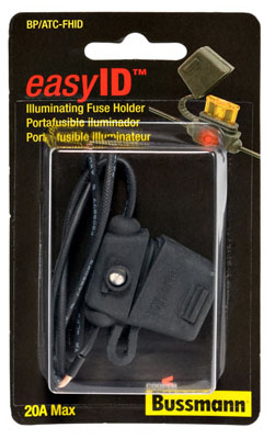 20-amp #16 Easy Id Illuminating Atc Blade Fuse Holder With Led Indicator