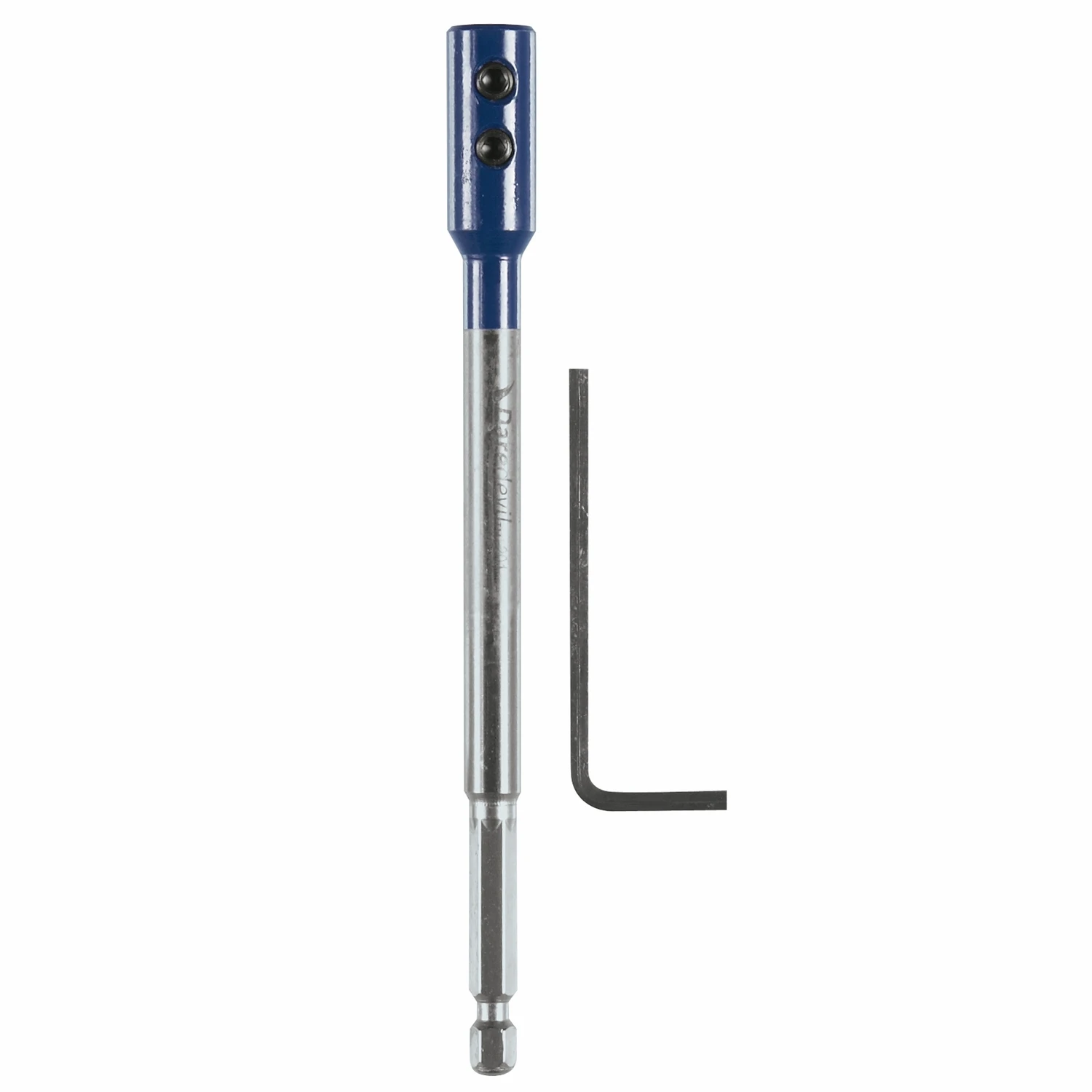 Daredevil 6 In. High Carbon Steel Extension Drill Bit With 1/4 In. Hex Shank