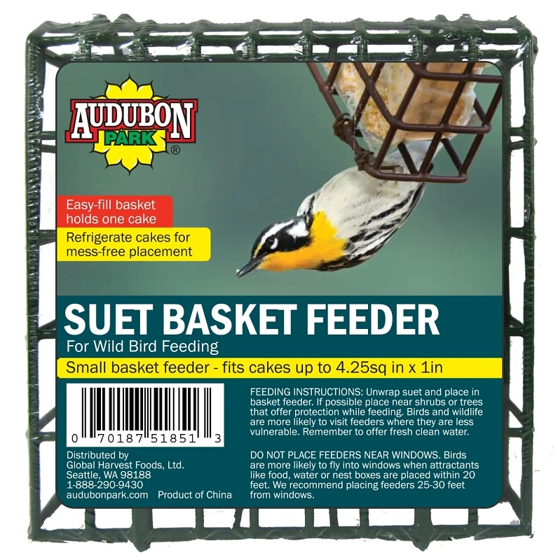 FEEDER/BSKT BIRD CAKE 4.25X1IN