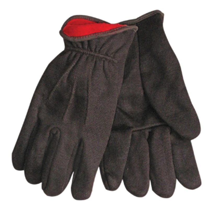 Large Polyurethane and Cotton Jersey Work Gloves, Lined for Comfort