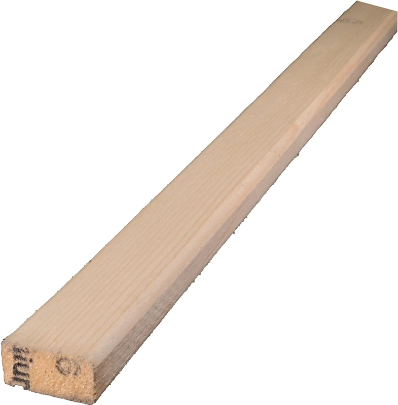 Alexandria Moulding 2 in. W x 8 ft. L x 1 in. Pine Furring Strip