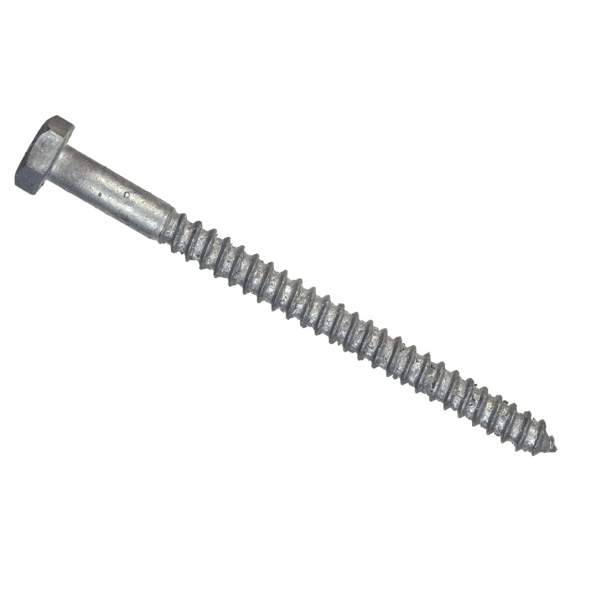 Hex Lag Screw, Galvanized, 5/16 x 5-In., 50-Pk.