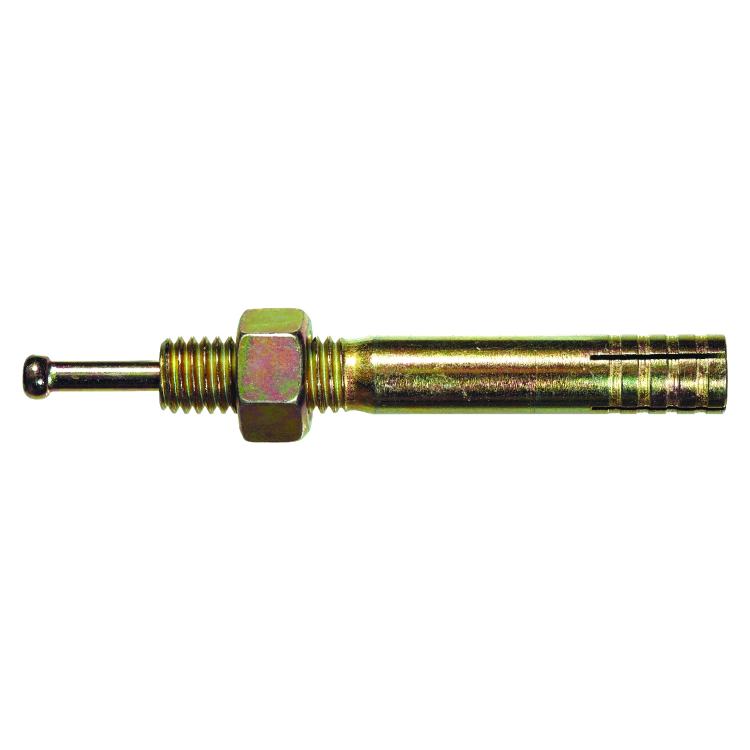 HILLMAN 3/8 in. D X 3-1/2 in. L Steel Round Head Strike Anchor 50 pc