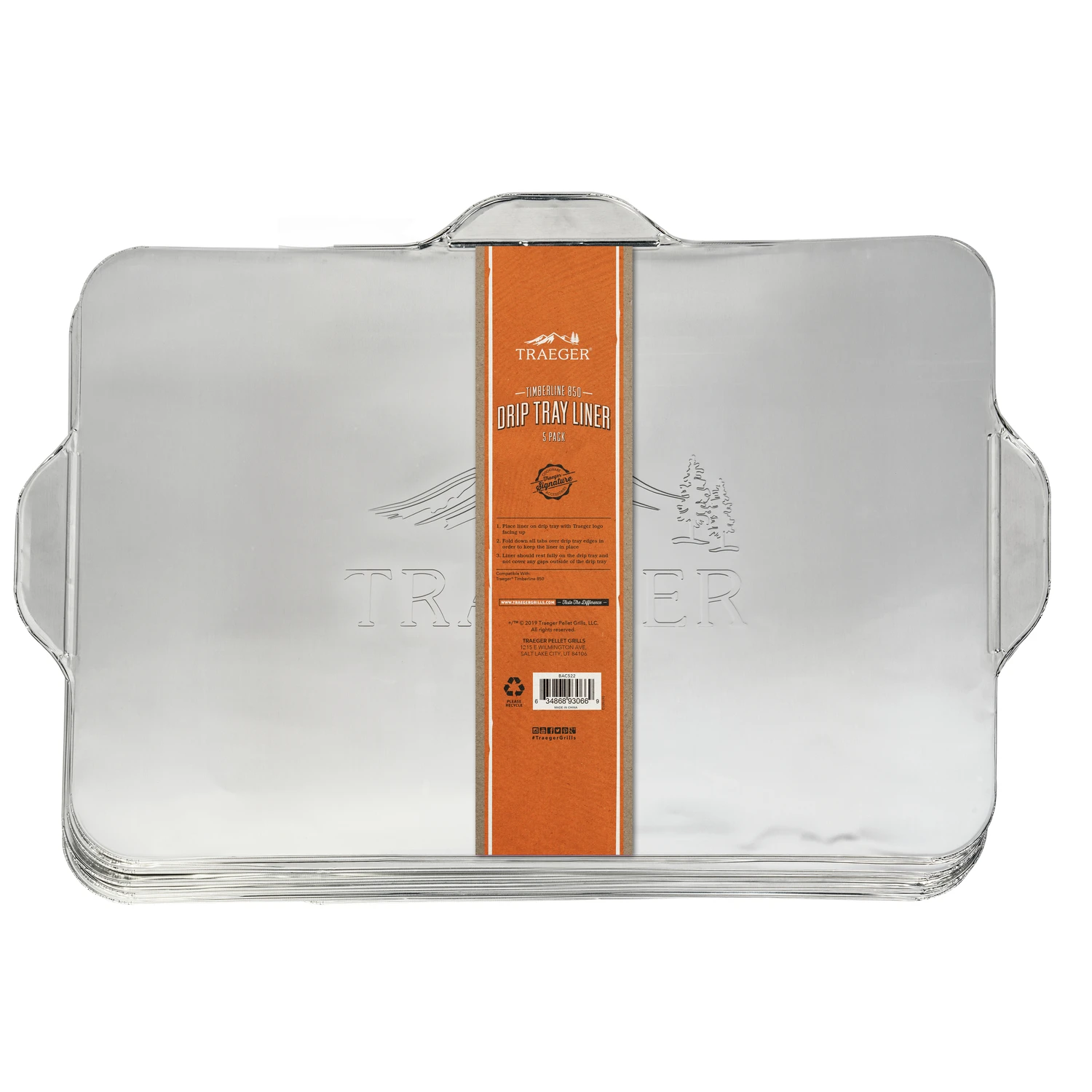 Drip Tray Liners for Timberline 850, 5-Pk.