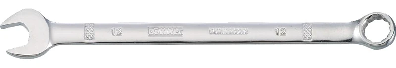 Long-panel Metric Combination Wrench, 12mm, Anti-slip Design