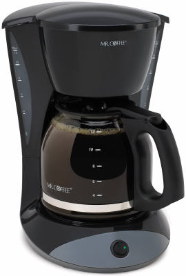 12-Cup Pause and Serve Coffeemaker in Black Finish