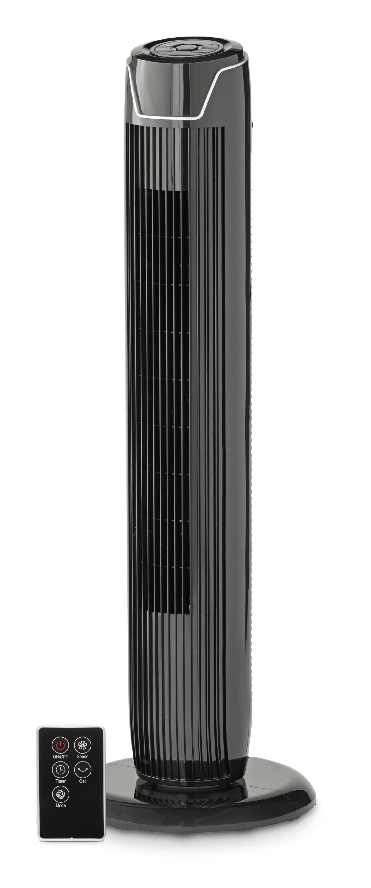 36-inch Oscillating Tower Fan With Remote Control, 3 Speeds And Timer