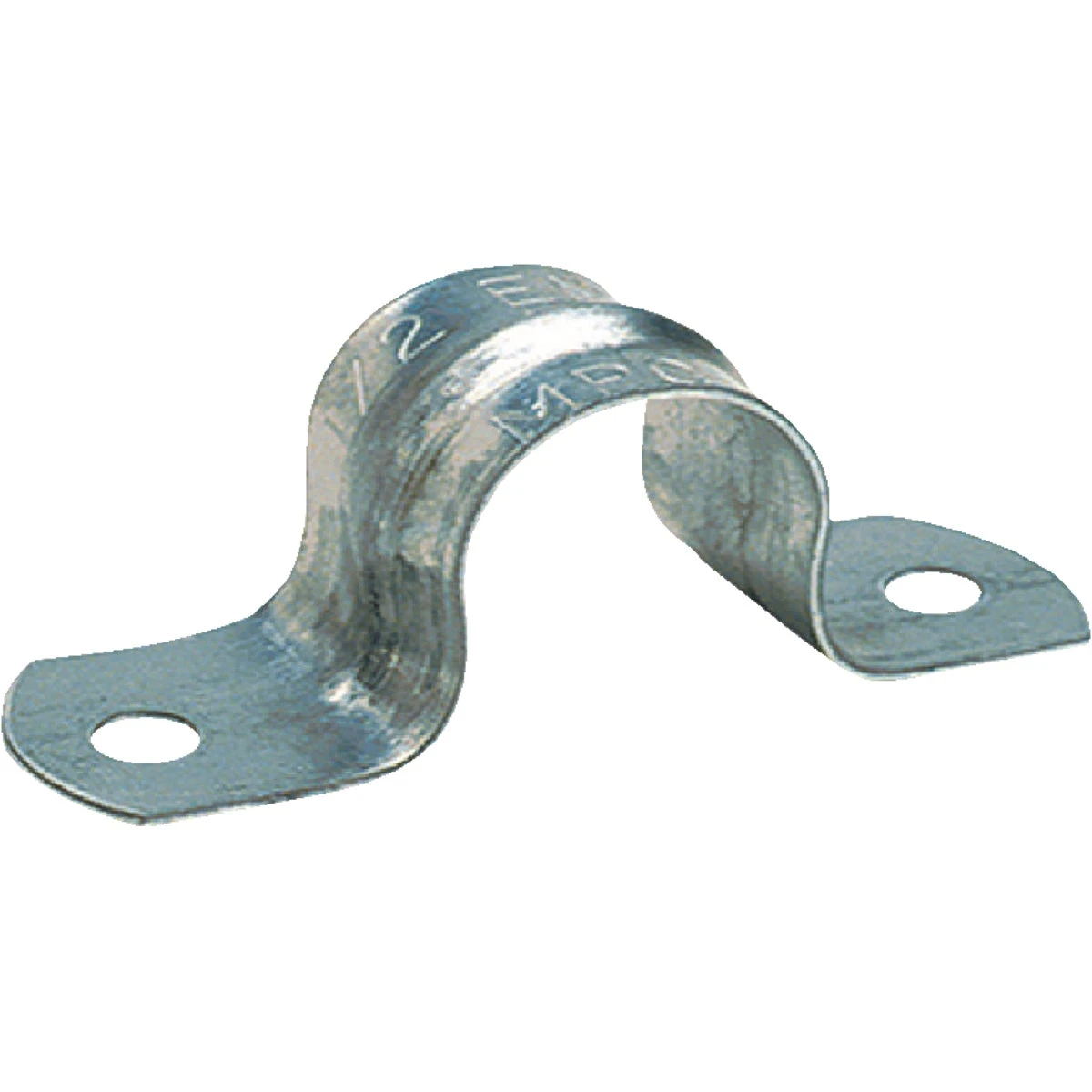 Electrical Metallic Tubing Strap Steel 2-Hole 1.25 Inch