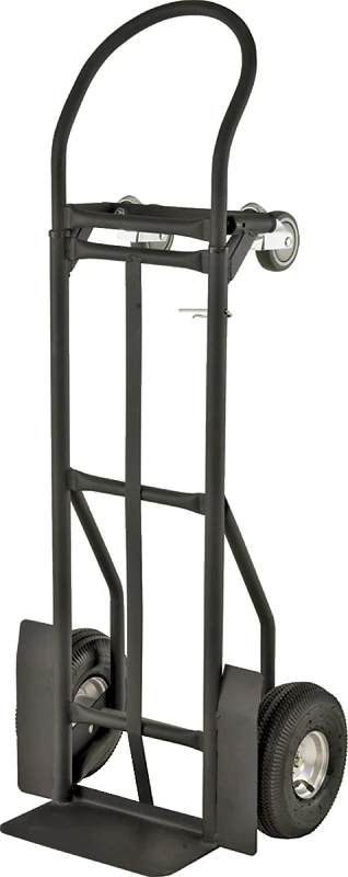 Yy-600-2 Heavy Duty Hand Truck, 800 Lb Capacity, Adjustable Handle, Black