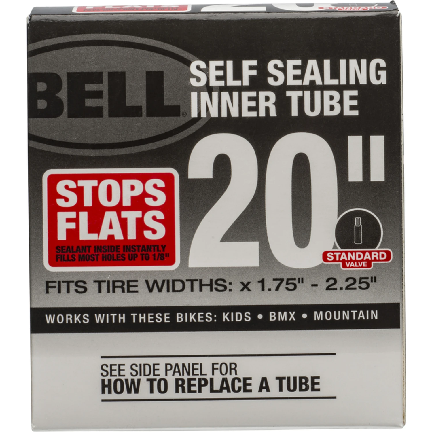 20 Inch Self-Sealing Bicycle Inner Tube for Tire Repair and Puncture Prevention