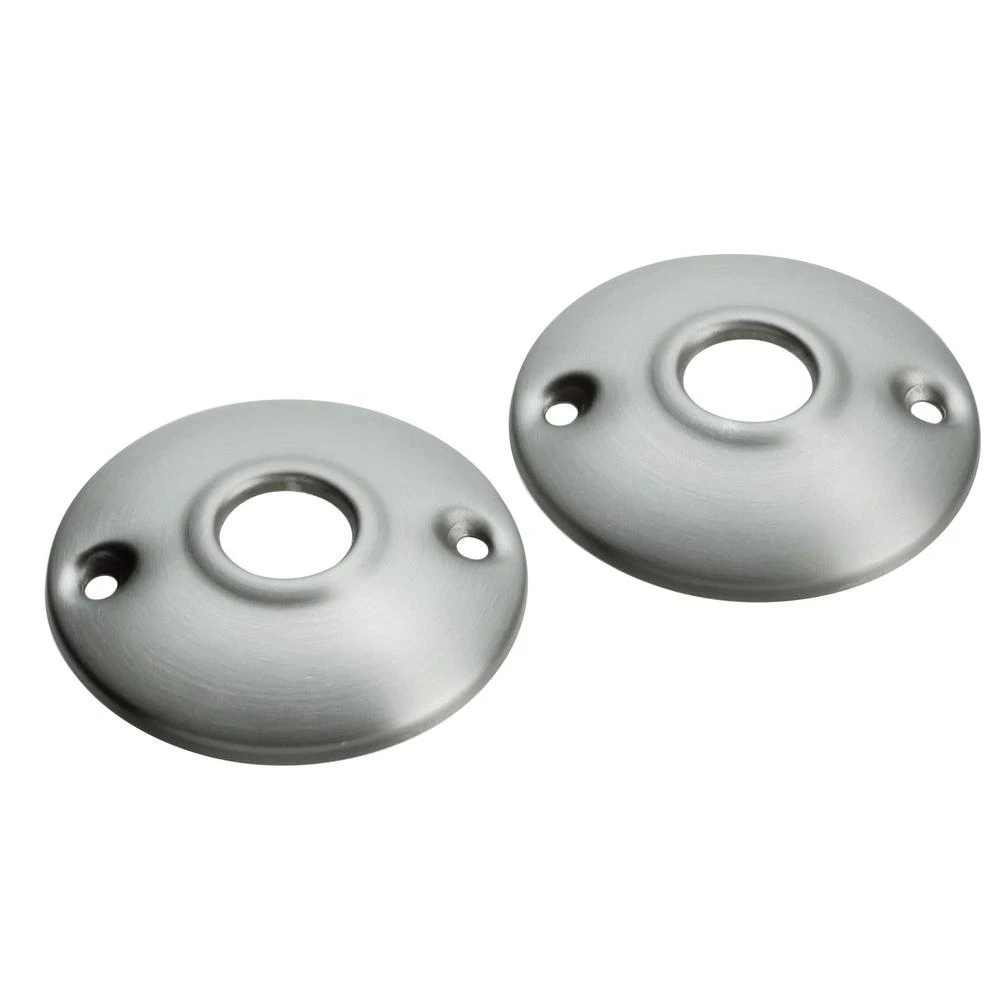 Solid Brass Replacement Rosette, Satin Nickel, 2-Pack