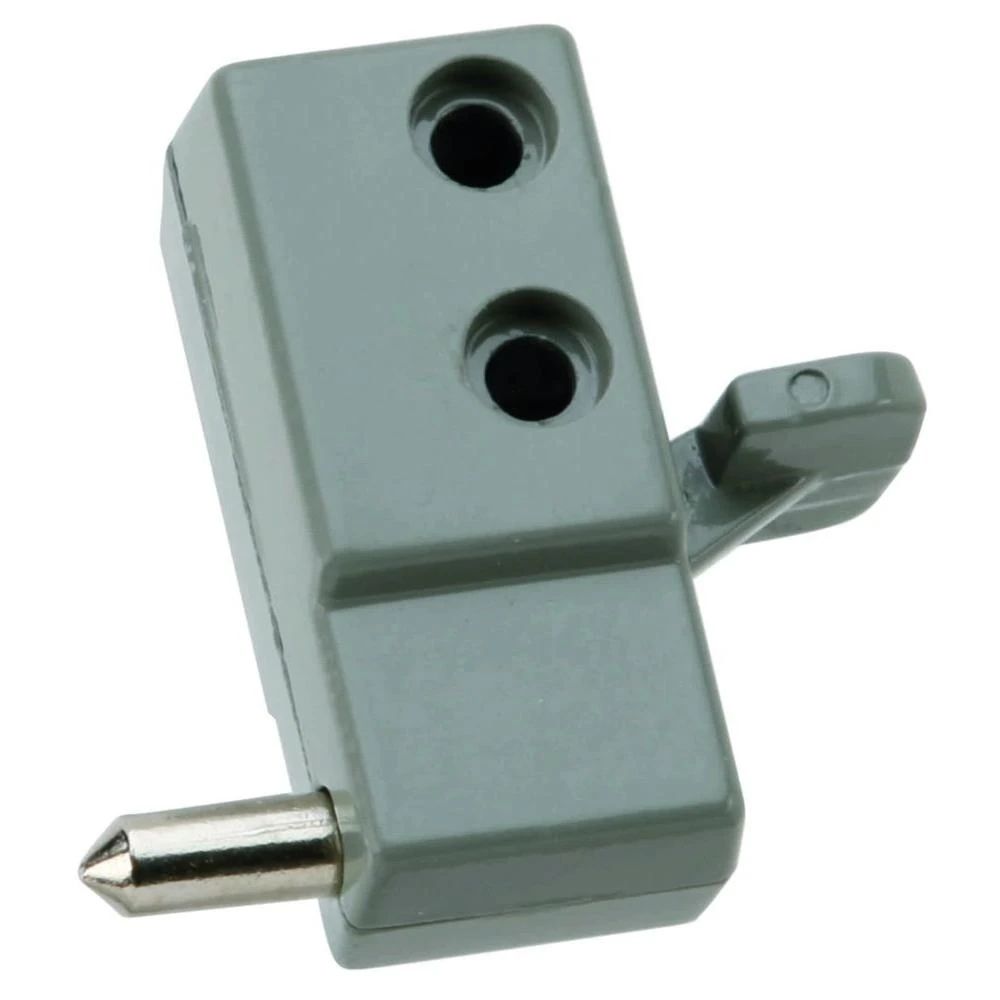 Step On Patio Door Lock With Steel Bolt - Easy Foot Activation, Durable Die Cast Assembly