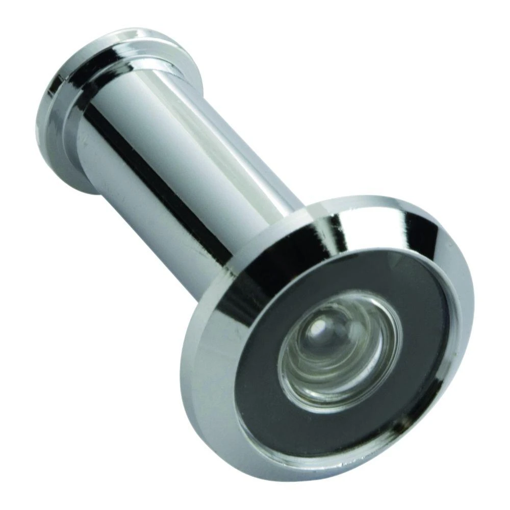 Door Viewer with 190 Degree Wide Angle Lens in Chrome Finish