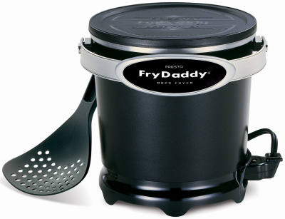 Fry Daddy Plus Deep Fryer Model 05425 - 4 Servings, Nonstick, Easy Clean