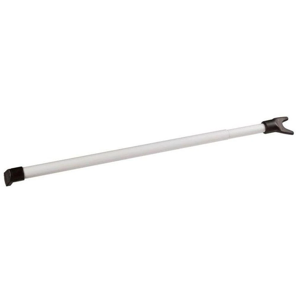 Heavy Duty White Patio Door Security Brace - Model 1277 For Home & Travel