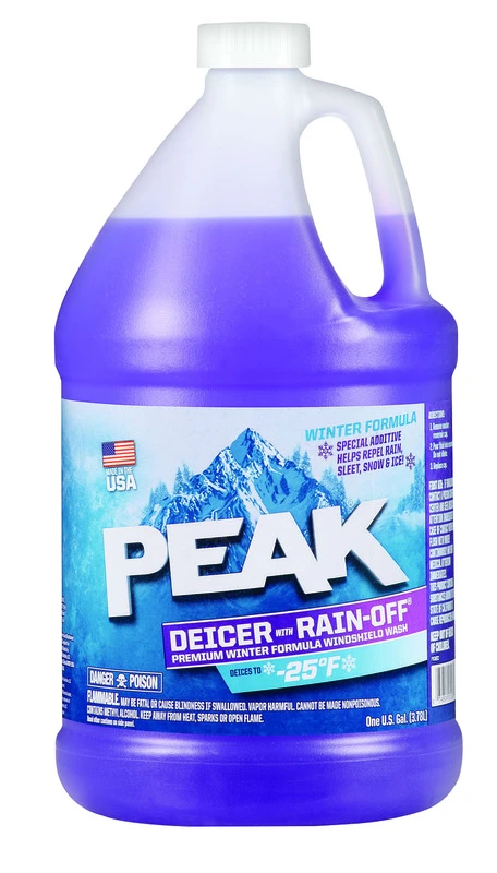 -25°f Windshield Cleaner/de-icer Liquid, 1 Gallon With Rain-off