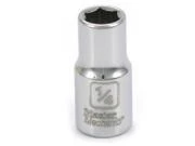 1 Quarter Inch Drive, 1 Quarter Inch, 6 Point Socket