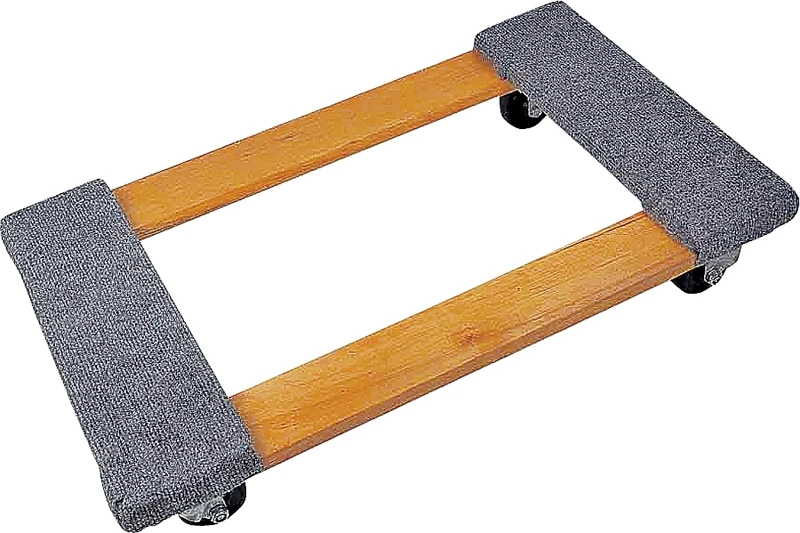 Tc-500 4-wheel Furniture Dolly, 1000 Lb Capacity, 30 X 18 X 5.5 In