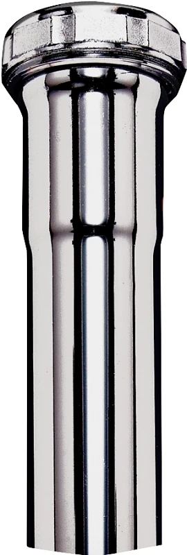 1.5 In. Diameter X 6 In. Length Brass Extension Tube - Slip Joint Connection