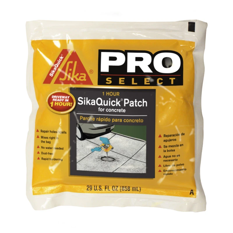 Sikaquick 29 Oz. High Performance Concrete Patch - 2-part Rapid Curing Mix